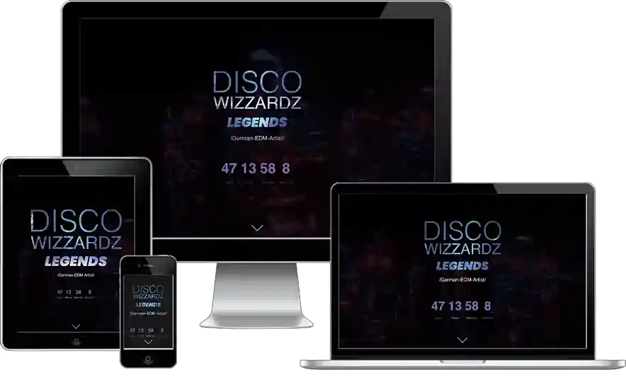 Webdesign disco-wizzardz.com